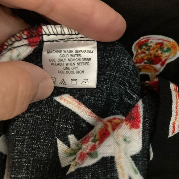 Margarita All Over Print Button Down Men’s Shirt L Party Shirt Vacation Festival - Picture 9 of 9